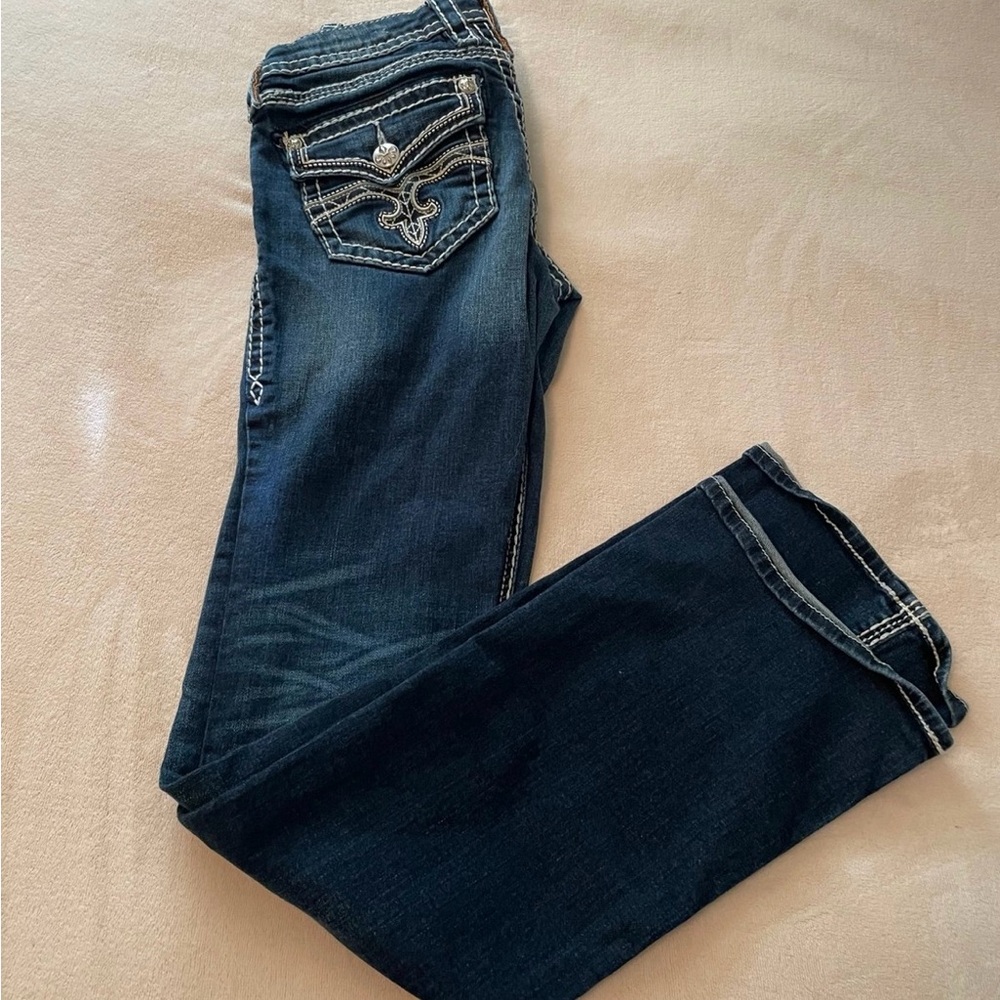 Rock Revival Indigo Boot Cut Jeans